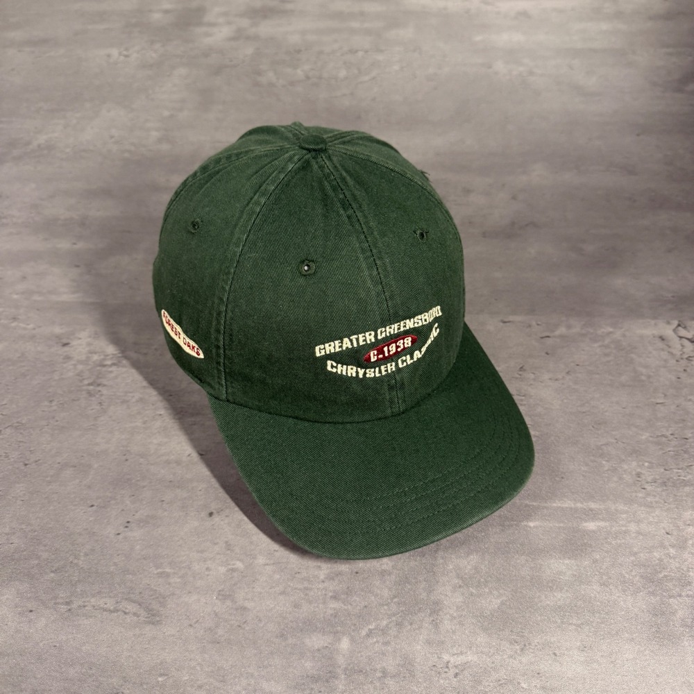 Ahead Headgear Hat Men Green Greater Greensboro Chrysler Classic Golf Cap Cotton - Picture 1 of 7
